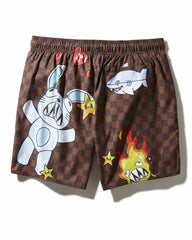 WTF SHARK SHOTO SWIM TRUNKS | Sprayground Hot Deal