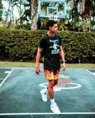 CAMO FIRE SHOTO SWIM TRUNKS | Sprayground Limited Offer