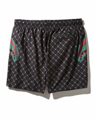 MIDNIGHT MONEY PATTERN SHOTO SWIM TRUNKS | Sprayground Bargain