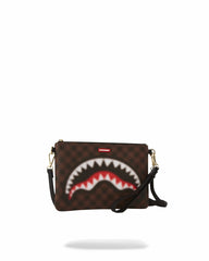 SHARKS IN PARIS BLUR EFFECT CROSSOVER CLUTCH | Sprayground Value Deal