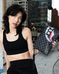 WHAT THE BEEP' SHARK CROSSOVER CLUTCH
| Sprayground Bargain