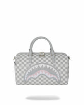 KNIT SHARKS IN PARIS IN CREAM MINI DUFFLE | Sprayground Exclusive Deal