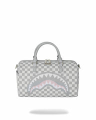 KNIT SHARKS IN PARIS IN CREAM MINI DUFFLE | Sprayground Exclusive Deal
