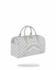 KNIT SHARKS IN PARIS IN CREAM MINI DUFFLE | Sprayground Exclusive Deal