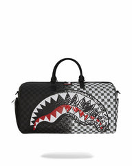 SCRIBBLE DRIBBLE CHECK DUFFLE | Sprayground Exclusive Deal