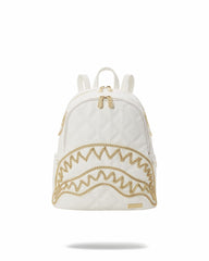 RIVIERA LE BLANC GOLD CHAIN SHARK SAVAGE BACKPACK | Sprayground Outlets