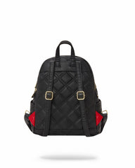 NOIR QUILT GOLD CHAIN SHARK SAVAGE BACKPACK | Sprayground Exclusive Deal
