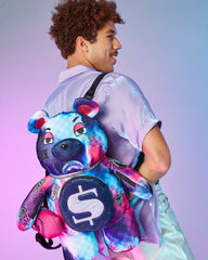 SHARKCLUB ELECTRONICA MONEYBEAR TEDDYBEAR BACKPACK | Sprayground Outlets