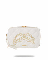 RIVIERA LE BLANC GOLD CHAIN SHARK TOILETRY BAG | Sprayground Savings