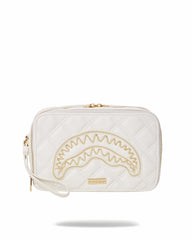 RIVIERA LE BLANC GOLD CHAIN SHARK TOILETRY BAG | Sprayground Savings