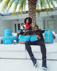 ILLUCHAINS TURQ TOILETRY BAG | Sprayground Discounted