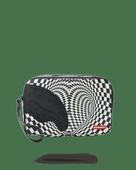 TRIPPY CHECK TOILETRY AKA MONEY BAG | Sprayground On Sale