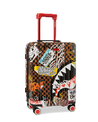 SHARKS IN PARIS THE RIZZ SHARKNAUTICS HARDSHELL CARRY-ON LUGGAGE | Sprayground Exclusive Deal