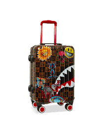 GLOBAL MOGUL POPAGANDA RON ENGLISH EDITION HARDSHELL CARRY-ON LUGGAGE | Sprayground On Sale