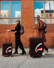 FRENZY SHARKS SHARKNAUTICS HARDSHELL CARRY-ON LUGGAGE | Sprayground Sale