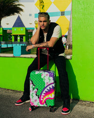 DREAMY TECHNICOLOR SHARKNAUTICS HARDSHELL CARRY-ON LUGGAGE | Sprayground Value Deal