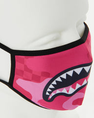 PINK ANIME SHARK FORM-FITTING MASK | Sprayground Exclusive Deal