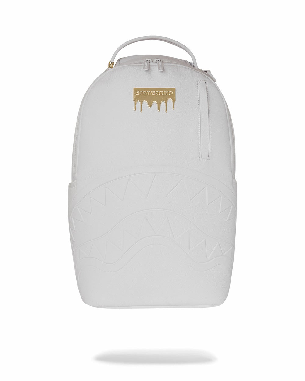 GOLD BRICK LUXE WHITE BACKPACK | Sprayground Hot Deal