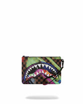 SHARKS IN PARIS CITY STREAKS CROSSOVER CLUTCH | Sprayground Special Offer