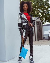 ILLUCHAINS TURQ CROSSOVER CLUTCH | Sprayground Bargain