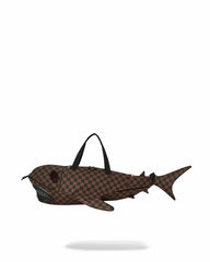 SHARKS IN PARIS CLEAR FOR TAKEOFF SHARK MEDIUM DUFFLE | Sprayground On Sale