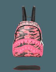 PINK TIGER CAMO SHARKMOUTH SAVAGE BACKPACK | Sprayground Hot Deal