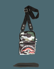 CAMO MONEY SHARK SLING | Sprayground Hot Deal