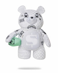 SPLIT THE CHECK (PEARL) MONEYBEAR TEDDYBEAR BACKPACK | Sprayground Bargain
