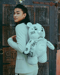 SPLIT THE CHECK (PEARL) MONEYBEAR TEDDYBEAR BACKPACK | Sprayground Bargain