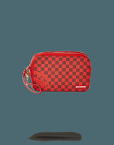 SHARKS IN PARIS RED TOILETRY AKA MONEY BAGS | Sprayground Exclusive Deal