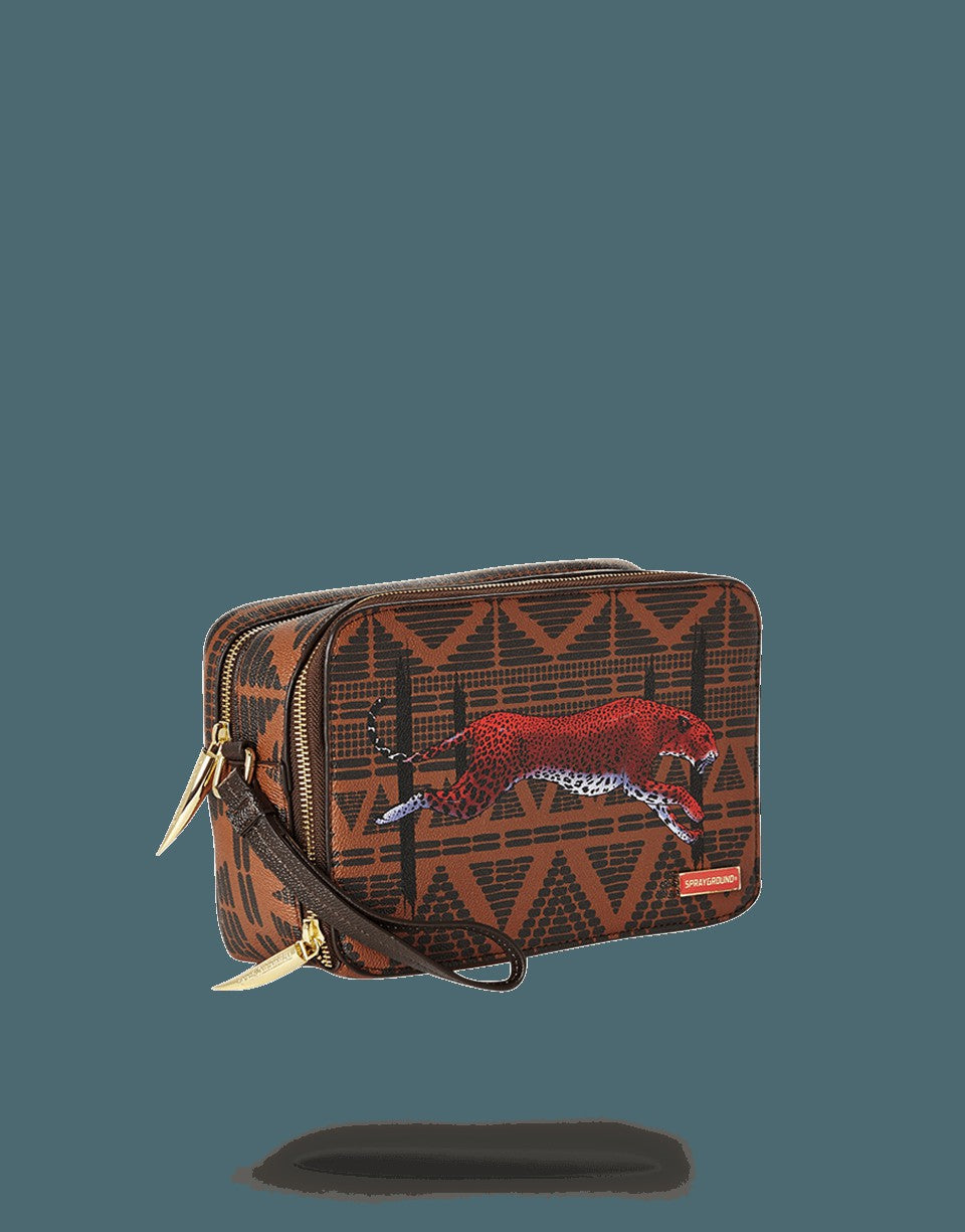 LEOPARDS IN PARIS TOILETRY AKA MONEY BAG | Sprayground Special Offer