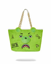 PLUSH MONEYBEAR TOTE (GREEN) | Sprayground Outlets