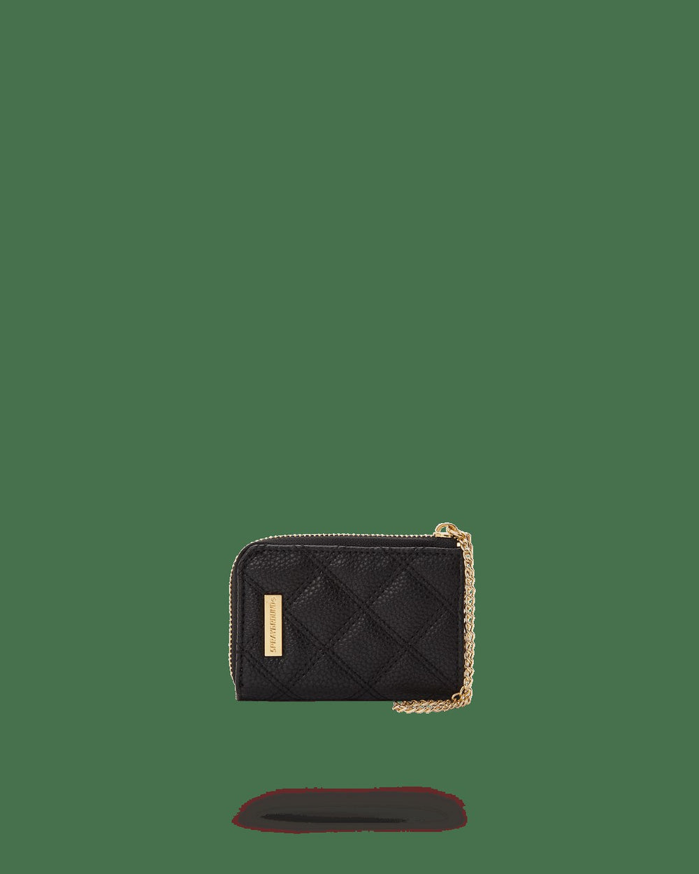 NOIR QUILT GOLD CHAIN SHARK WALLET | Sprayground Limited Offer