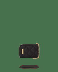 NOIR QUILT GOLD CHAIN SHARK WALLET | Sprayground Limited Offer