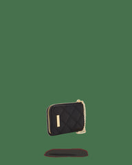 NOIR QUILT GOLD CHAIN SHARK WALLET | Sprayground Limited Offer