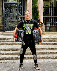 3AM NEVER SLEEP SHARKITECTURE HARDSHELL CARRY-ON LUGGAGE | Sprayground Bargain