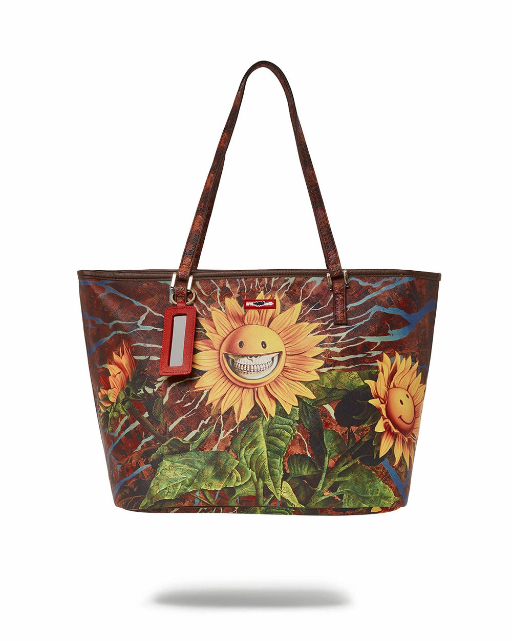 SUNFLOWER GRIN RON ENGLISH COLLAB TOTE | Sprayground On Sale