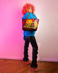 SUNFLOWER GRIN RON ENGLISH COLLAB TOTE | Sprayground On Sale