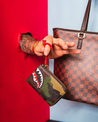 CHECKS IN CAMOFLAUGE WALLET | Sprayground Bargain
