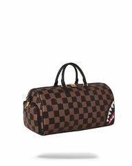 SHARKS IN PARIS VANQUISH DUFFLE | Sprayground On Sale