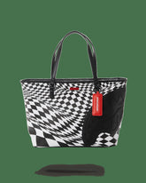 TRIPPY CHECK TOTE | Sprayground On Sale