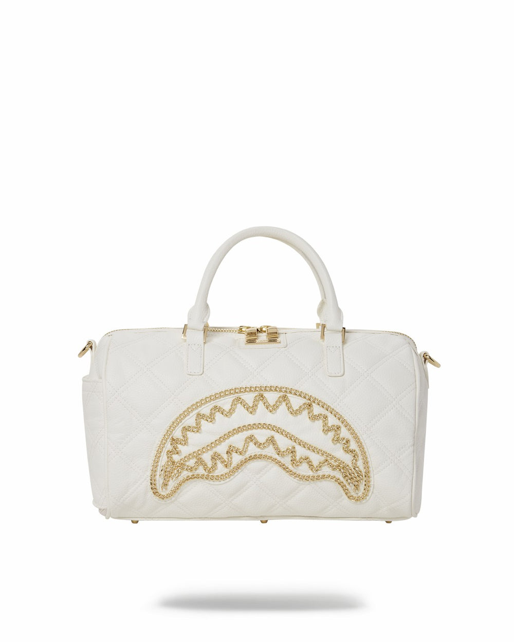 RIVIERA LE BLANC GOLD CHAIN SHARK MINI DUFFLE | Sprayground Exclusive Deal