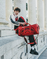 MONEY PATTERN BRICK DUFFLE | Sprayground Limited Offer