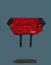 RED LEOPARD CROSSBODY TRANSPORTER | Sprayground Hot Deal