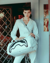 SPLIT THE CHECK (PEARL) DUFFLE | Sprayground Hot Deal