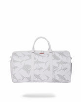 SHARK CHECK (WHITE) DUFFLE | Sprayground Sale