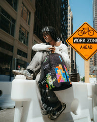 TETRIS WITH DIABLO AND MONEY BEAR BACKPACK | Sprayground Hot Deal