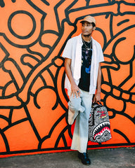 KEITH HARING SKATER SHARK DLXSR BACKPACK | Sprayground Discounted