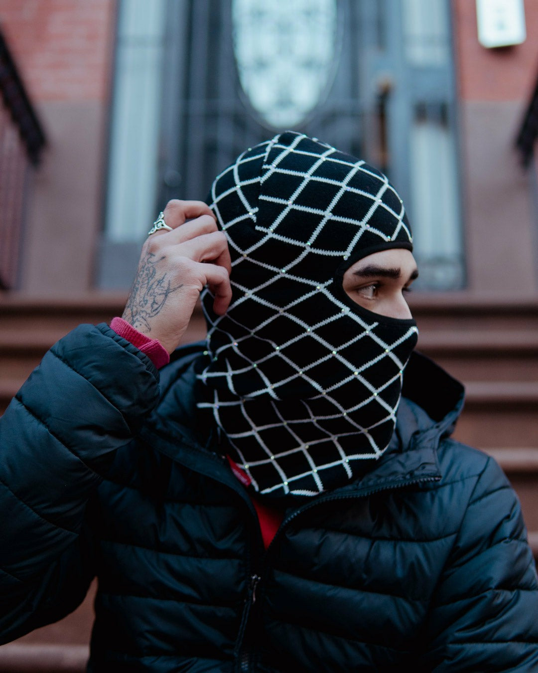 CHAINLINK KNIT SKI MASK | Sprayground Savings