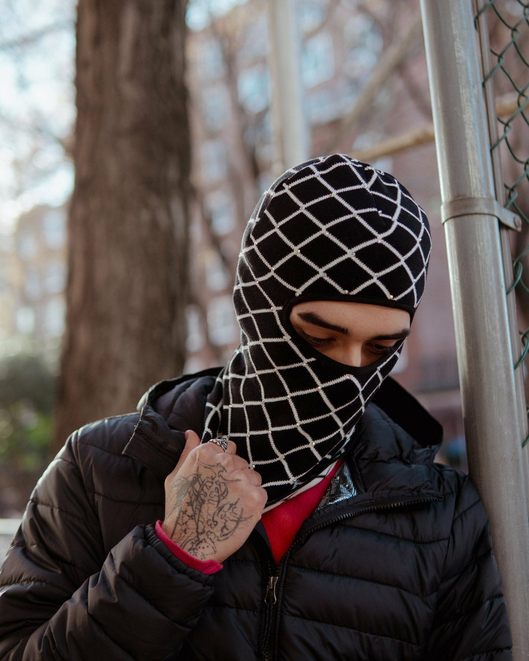 CHAINLINK KNIT SKI MASK | Sprayground Savings